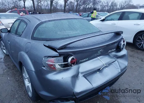 2005 Mazda Rx-8 Sport Automatic из США, поврежденный, VIN JM1FE17N450145889